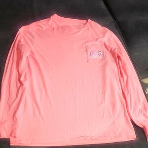 Vineyard Vines Pink Long Sleeve Shirt